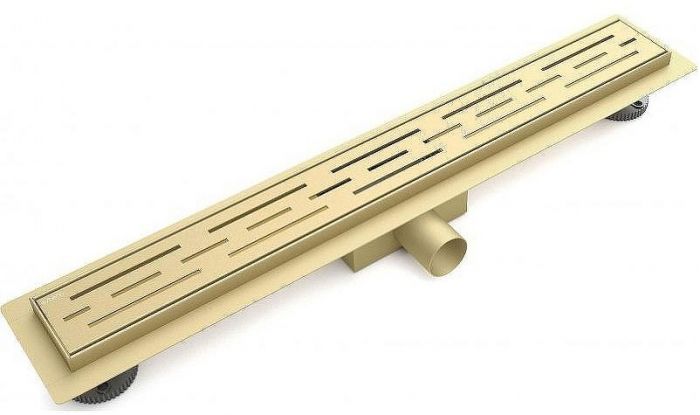 Душевой лоток Esbano Meta 60 M-RAIN-60SG ESTRMETRAIN60SG с решеткой Золото матовое