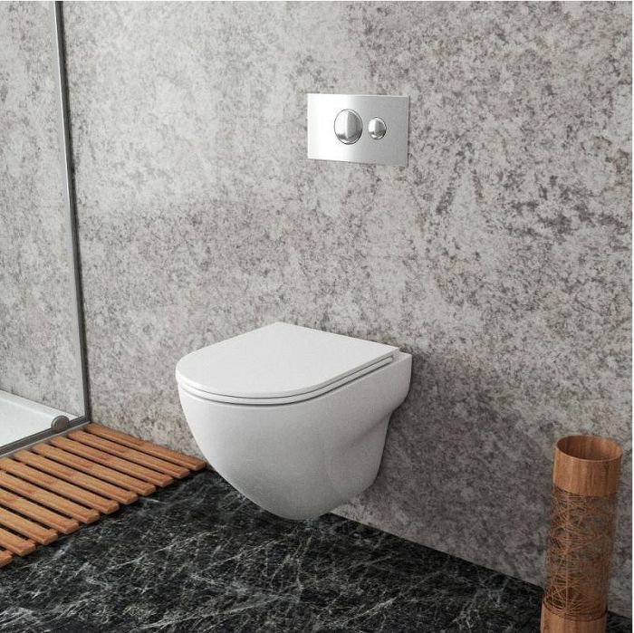 Унитаз Owl 1975 Wave Cirkel-H OWLT190801 подвесной с сиденьем Микролифт