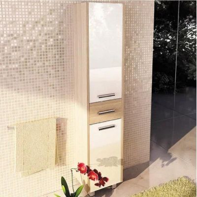 Шкаф пенал Comforty Тулуза 40 00003121663 Сосна лоредо