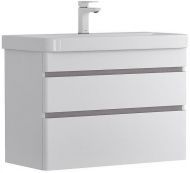 Тумба под раковину Equil Soldi 80 tpSOLDI80.2Y-04 подвесная цвет Белый