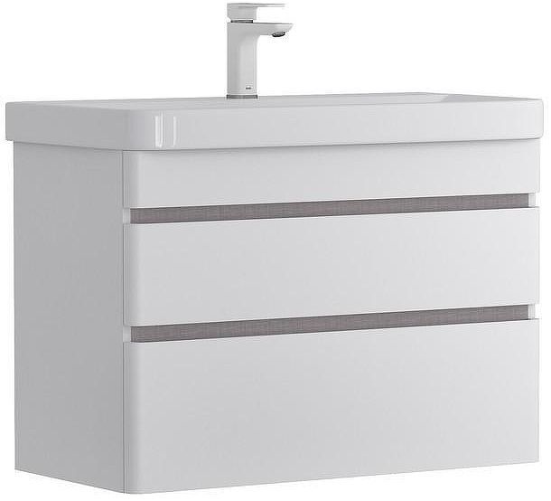 Тумба под раковину Equil Soldi 80 tpSOLDI80.2Y-04 подвесная цвет Белый