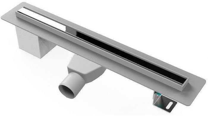 Душевой лоток Paini Slim Line 500 CH500SL с решеткой Хром глянец / под плитку