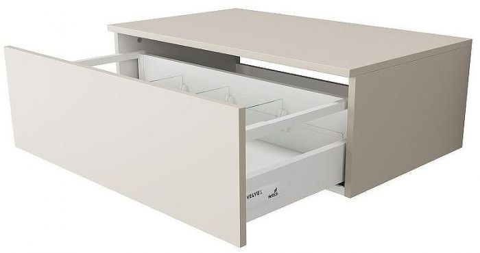 Тумба Velvex Unique Unit 80 tpUNI.80.H27.Y-221 подвесная Шелк Шампань