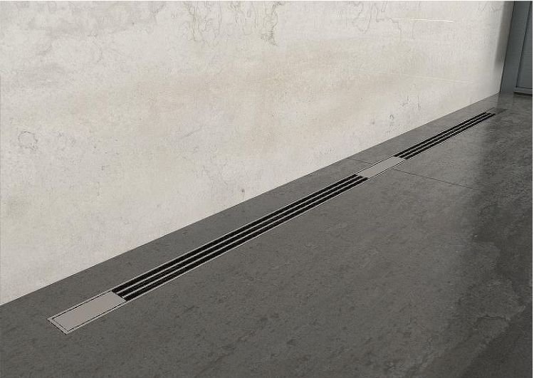 Душевой лоток Bettoserb Slim 75 13100034 с решеткой Хром матовый