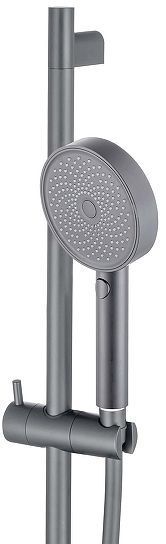Душевой гарнитур Aquatek Вега AQ2031BGM цвет Оружейная сталь Душевой гарнитур Aquatek Вега AQ2031BGM цвет Оружейная сталь