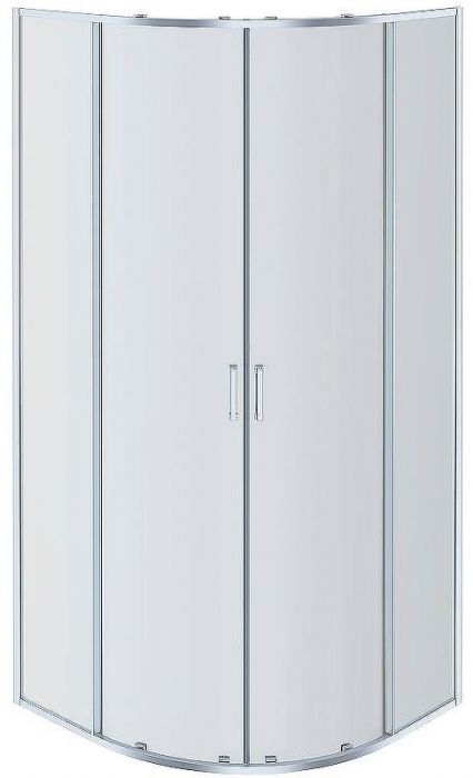 Душевой уголок Aquatek 80х80 AQ ARI RO 08020CH профиль Хром стекло прозрачное