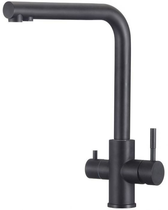 Смеситель для кухни WesnaArt Eko EKO05-151Black Черный матовый
