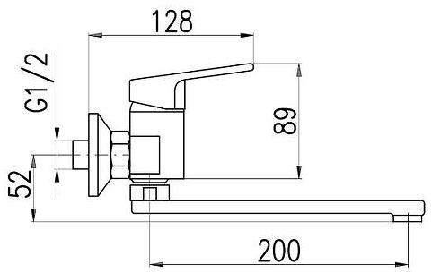 Смеситель для кухни Rav Slezak Colorado CO101.5/23Z цвет Золото