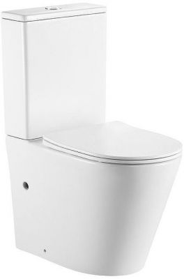 Унитаз компакт Triton Tornado Corso TR-CO-3906 Щ0000060998 цвет Белый с бачком и сиденьем Микролифт