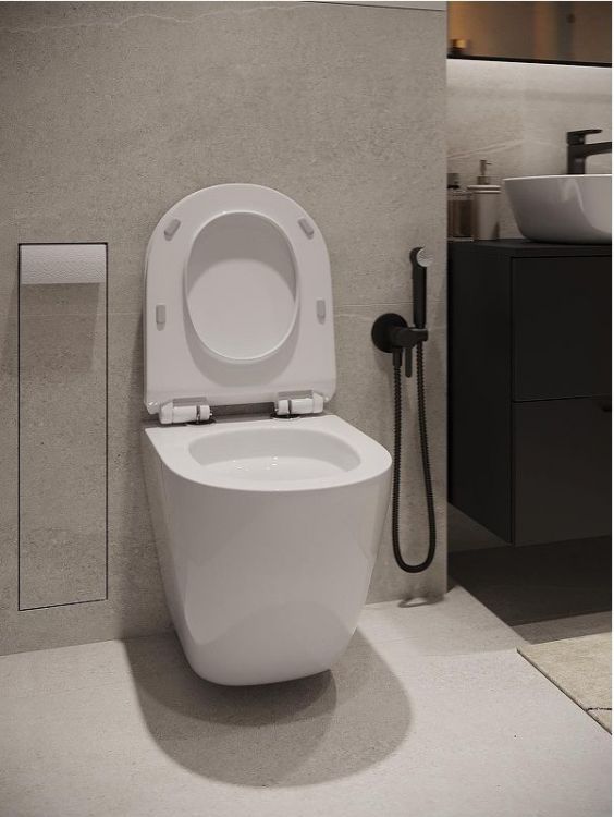 Комплект унитаза с инсталляцией Agger ATI09150+APB100 цвет Белый с сиденьем Микролифт и клавишей смыва цвет Хром