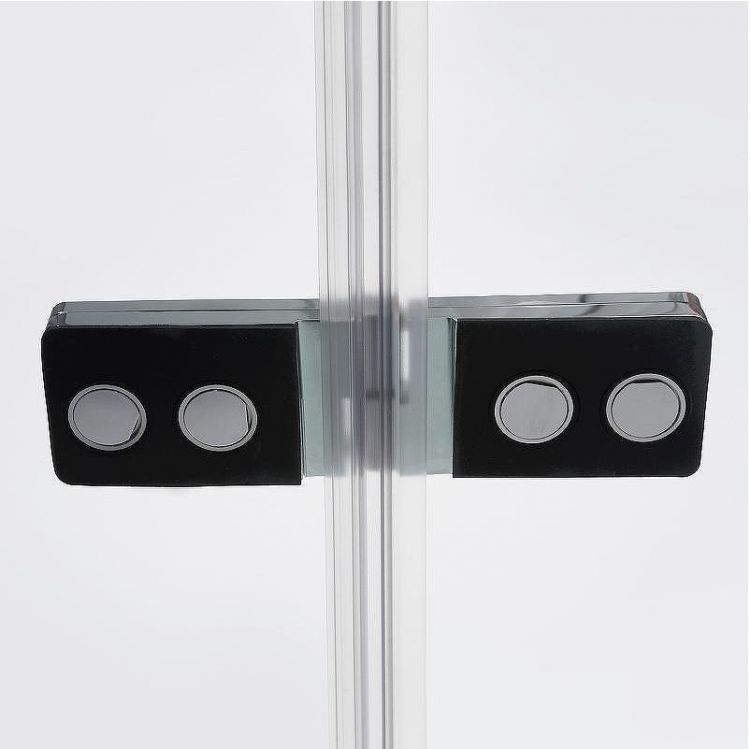 Душевой уголок WasserKRAFT Aller 120х90 L 10H07LBLACK MATT профиль Хром матовый стекло прозрачное