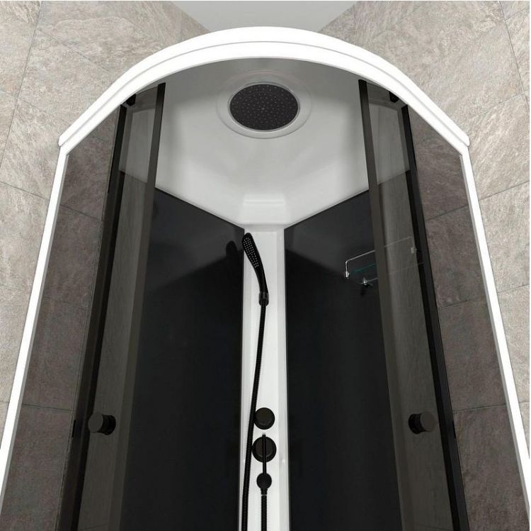 Душевая кабина Triton Грэй-Блэк 90x90 Щ0000067303 без гидромассажа