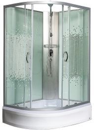 Душевая кабина Мономах Б/К 100x80x24 МЗ R 10000005774 без гидромассажа