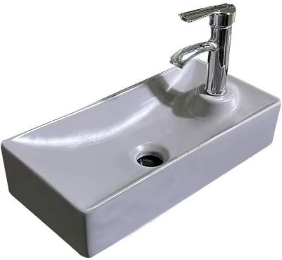 Раковина SantiLine 44 SL-2009LMG Серая матовая