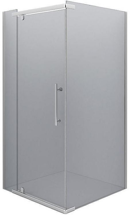 Душевой уголок Erlit 90х90 ER10109H-C4 профиль Хром стекло тонированное