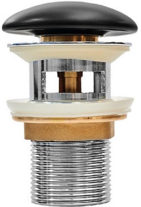 Донный клапан Iddis Optima Home OPHBM0Wi88 click-clack Черный матовый