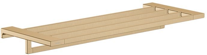 Hansgrohe AddStoris Полка для полотенец 64.8см., цвет: шлифованная бронза