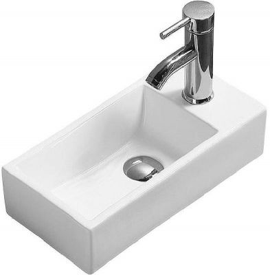 Раковина CeramaLux 40 9048DL Белая