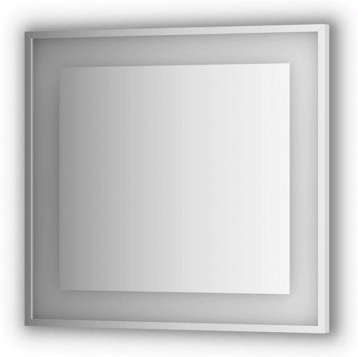 Зеркало Evoform Ledside 75х80 Сталь