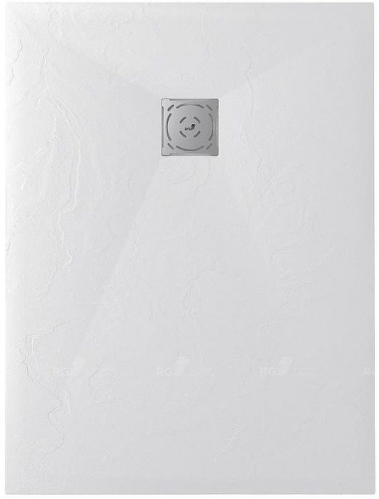 Душевой поддон из искусственного камня RGW STT ST-0168W 80x160x2,5 Белый