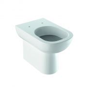 Чаша унитаза напольного Geberit Smyle для смывного бачка наружного монтажа, глубина 54 см [500.213.01.1]