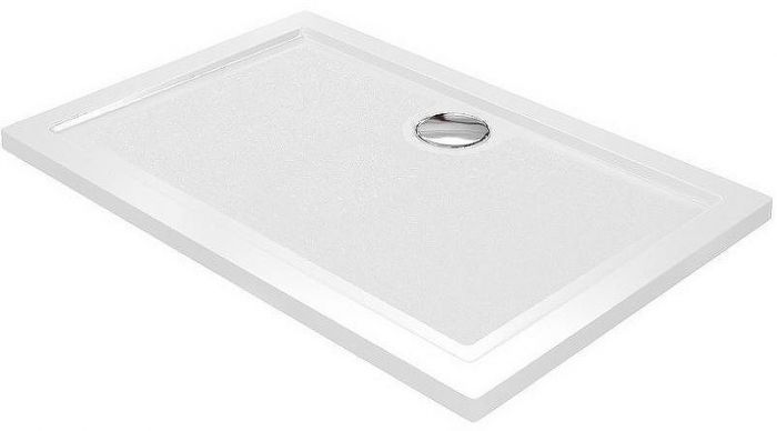 Душевой поддон из стеклопластика WasserKRAFT Salm 120x80 27T06 Белый глянец