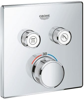 Смеситель для душа Grohe Grohtherm SmartControl 29124000 с термостатом Хром