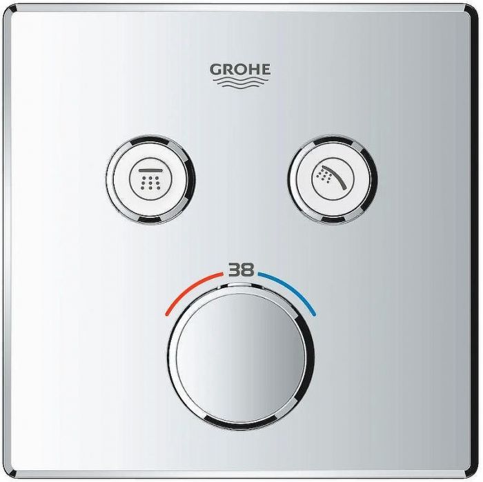 Смеситель для душа Grohe Grohtherm SmartControl 29124000 с термостатом Хром