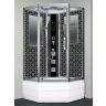 Душевая кабина Niagara Lux 7719B серебристый матовый, черный