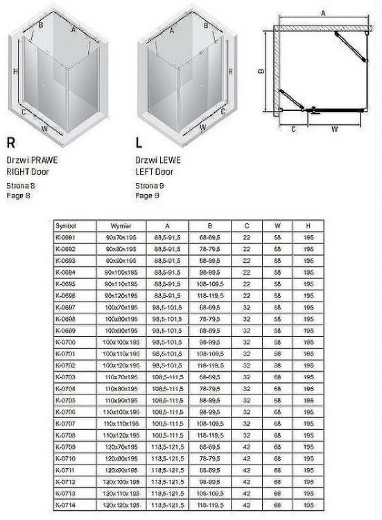 Душевой уголок New Trendy New Soleo Chrome 110х110 K-0707 профиль Хром стекло прозрачное