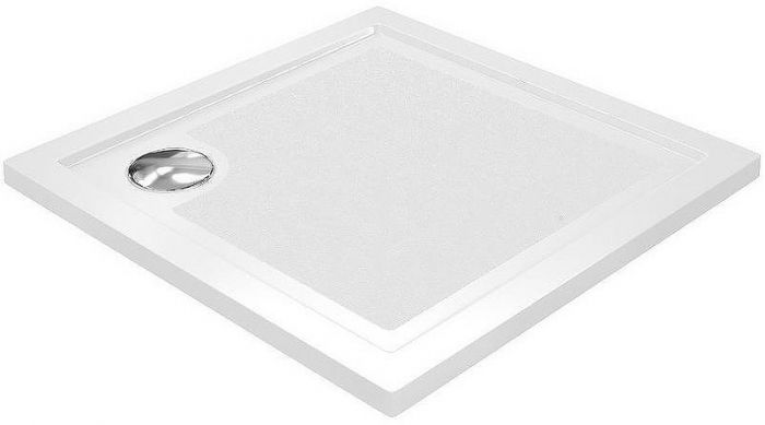Душевой поддон из стеклопластика WasserKRAFT Salm 90x90 27T03 Белый глянец