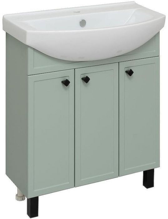 Тумба под раковину Runo Римини 75 00-00001275 Мята