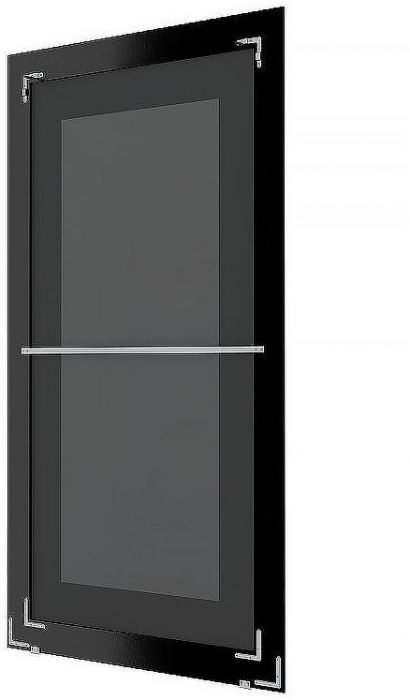 Зеркало Evoform Exclusive-G Floor 201х81 BY 6383 с гравировкой в багетной раме - Чеканка серебряная 90