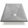 Душевой поддон из искусственного камня Vincea 100x100 VST-4SR1010G Серый