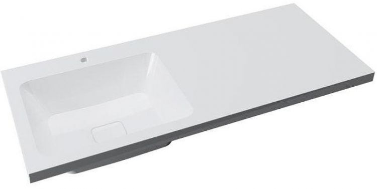 Раковина Madera Kamilla 110 L 4627173210041 с местом под стиральную машину Белая Раковина Madera Kamilla 110 L 4627173210041 с местом под стиральную машину Белая