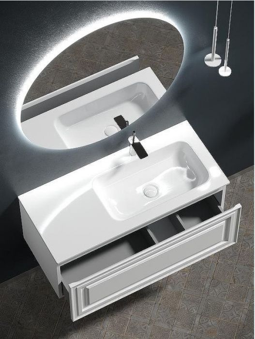 Тумба под раковину Sancos Very 100 R VR100RW подвесная Bianco