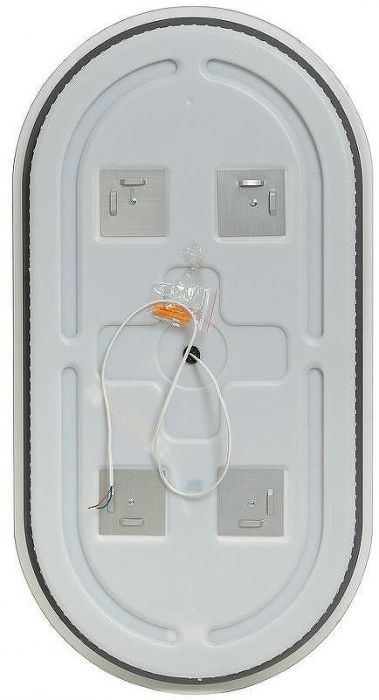 Зеркало Cezares Ellisse 50 CZR-SPC-ELS-500-950-RGB-TCH с подсветкой с сенсорным выключателем и функцией памяти