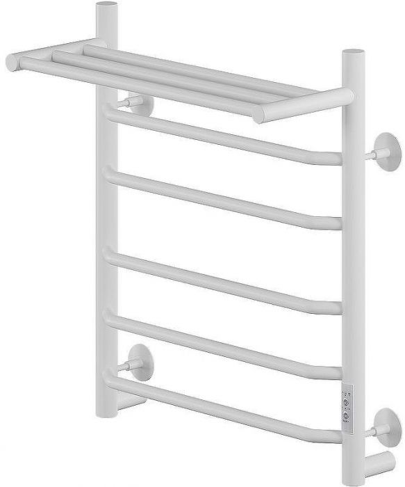 Электрический полотенцесушитель Ника Way-3 60/50 U с полкой Белый матовый
