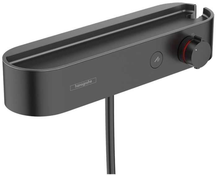Hansgrohe ShowerTablet Select Смеситель для душа, настенный, термостатический, цвет: черный матовый