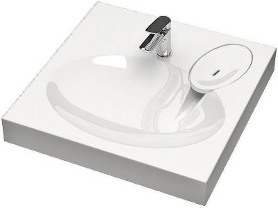 Раковина Maretti Eleganza 60 EN13SM69-844 на стиральную машину Белая