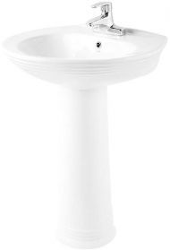 Раковина Creo Ceramique Marseille MA3000+MA3010 Белая