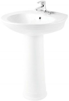 Раковина Creo Ceramique Marseille MA3000+MA3010 Белая