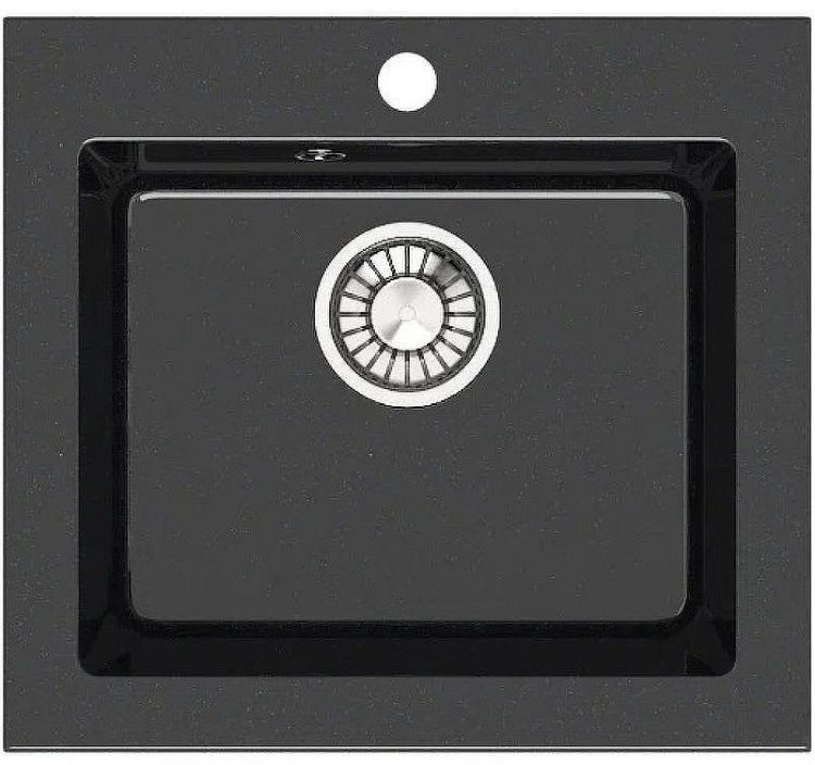 Кухонная мойка Bergg Z35 B035Q004 Черная