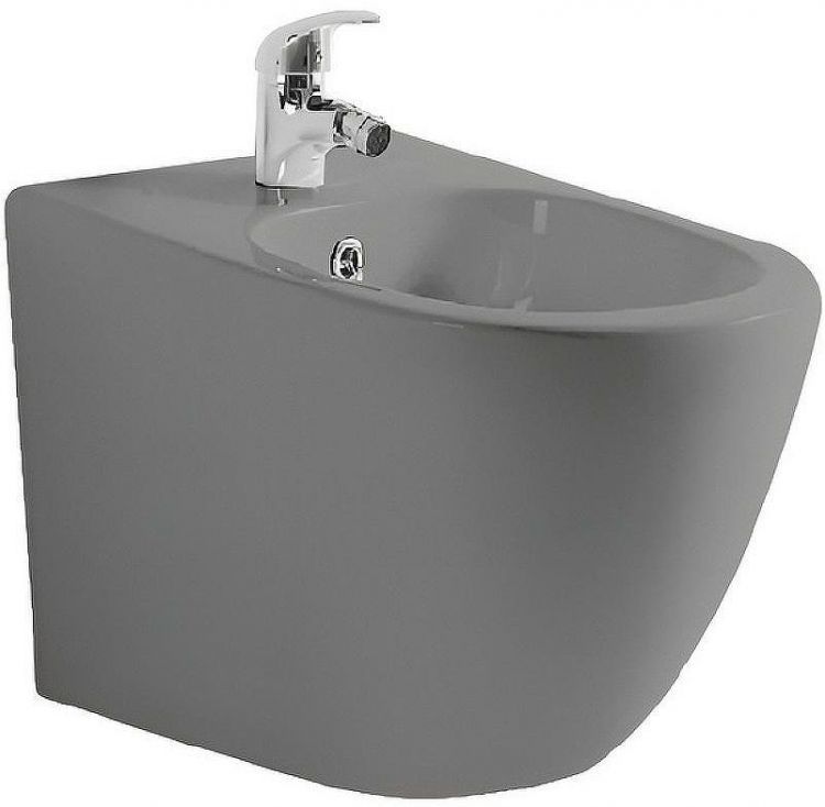 Биде Aquatek Европа AQ1016-MG подвесное Серое матовое Биде Aquatek Европа AQ1016-MG подвесное Серое матовое