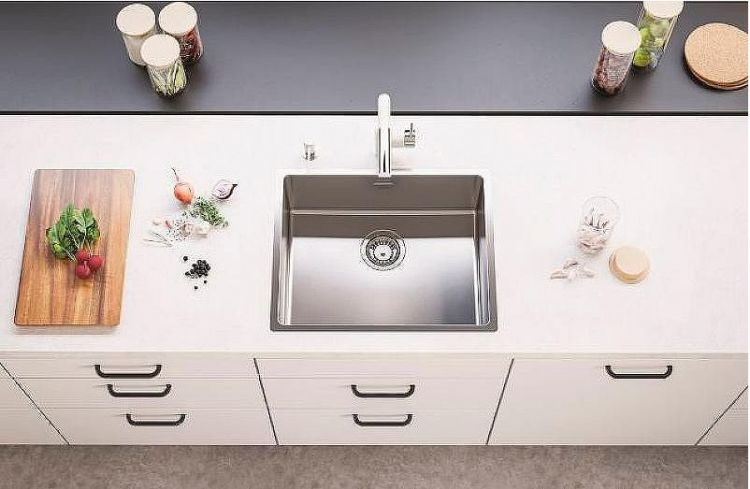Кухонная мойка Alveus Kombino 40 KMB 90 FI 490x440 1122682 Брашированная сталь Кухонная мойка Alveus Kombino 40 KMB 90 FI 490x440 1122682 Брашированная сталь