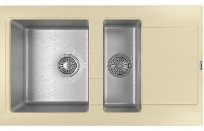 Кухонная мойка Florentina Комби-860К 21.410.D0860.202 Шампань