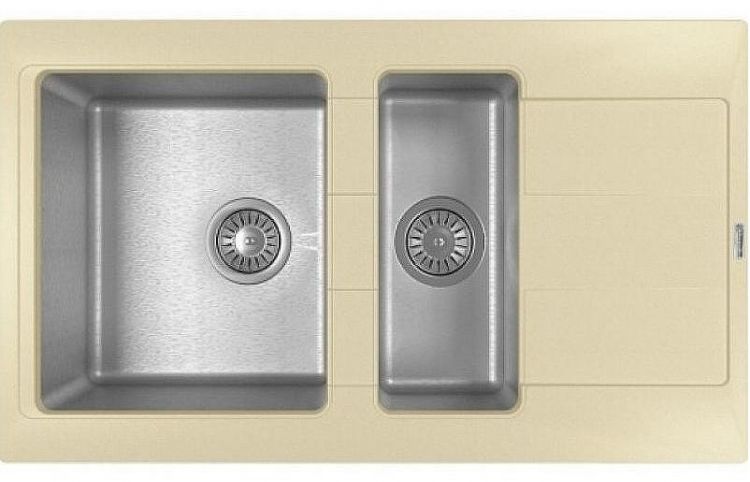 Кухонная мойка Florentina Комби-860К 21.410.D0860.202 Шампань