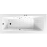Акриловая ванна Excellent Ava 160x70 WAEX.AVA16.NANO.CR с гидромассажем