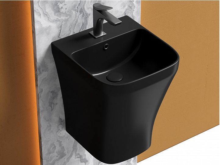Раковина моноблок подвесная CERAMICANOVA DION CN6067MB Раковина моноблок подвесная CERAMICANOVA DION CN6067MB