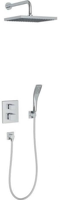 Душевая система Jacob Delafon Modulo E30757-CP с термостатом Хром